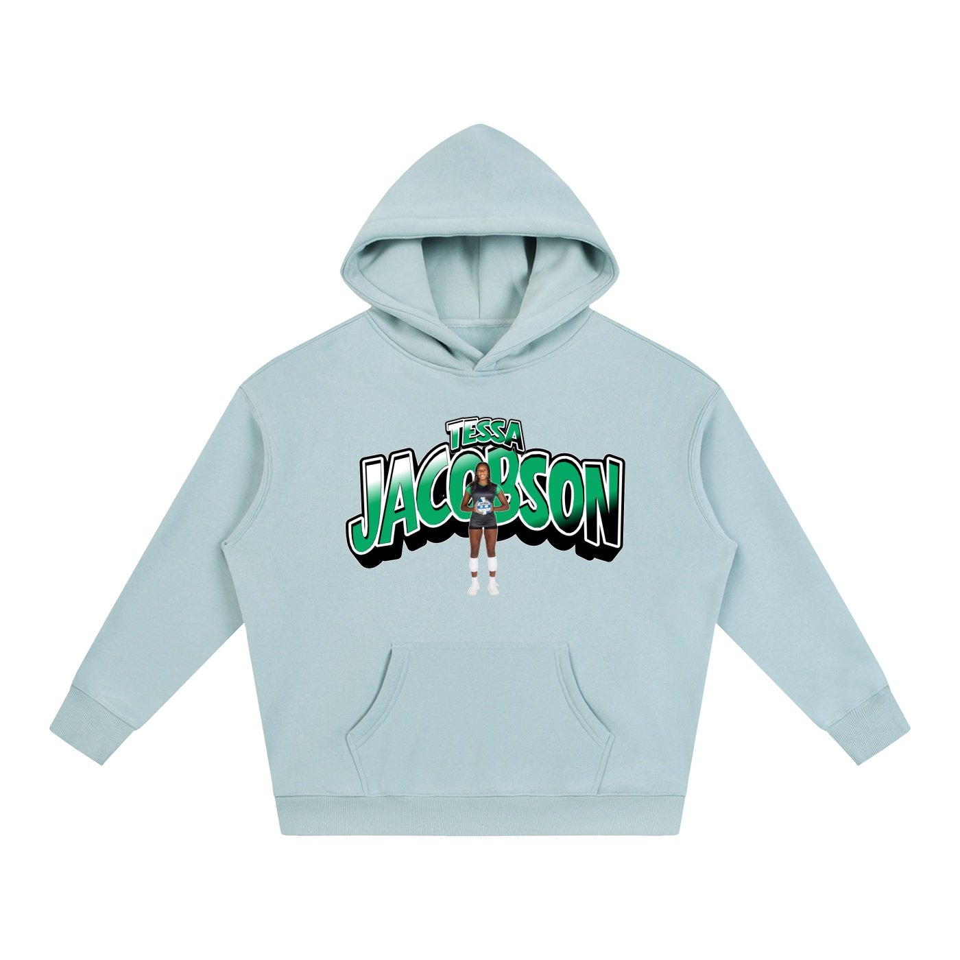 Tessa Jacobson Oversize Fleeced Hoodie - Image 3