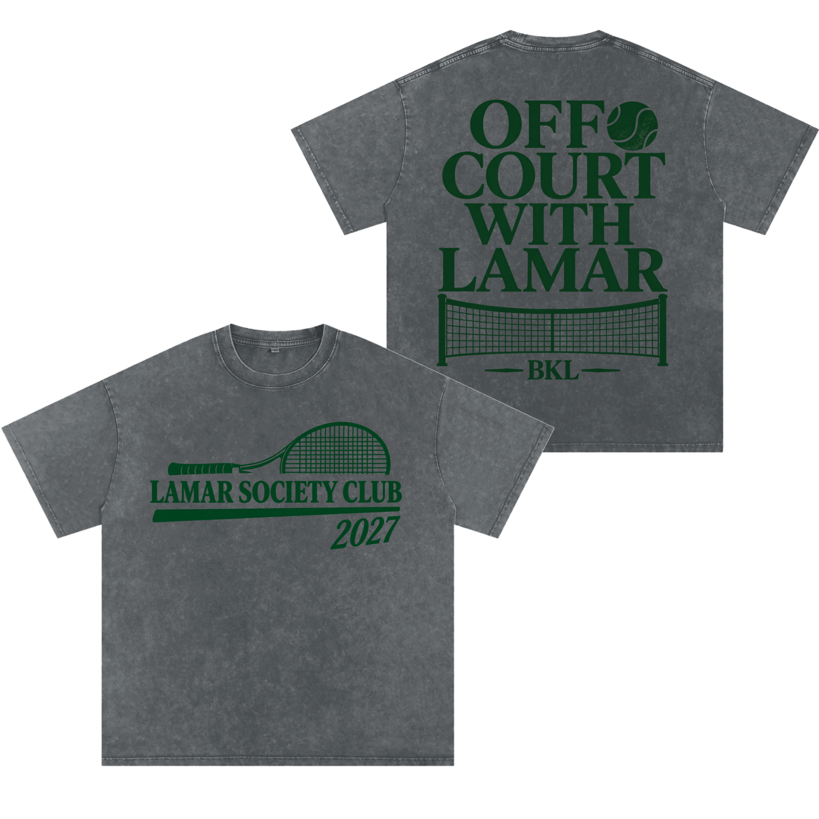 Brodey Lamar Snow Washed Oversized TEE - Image 3