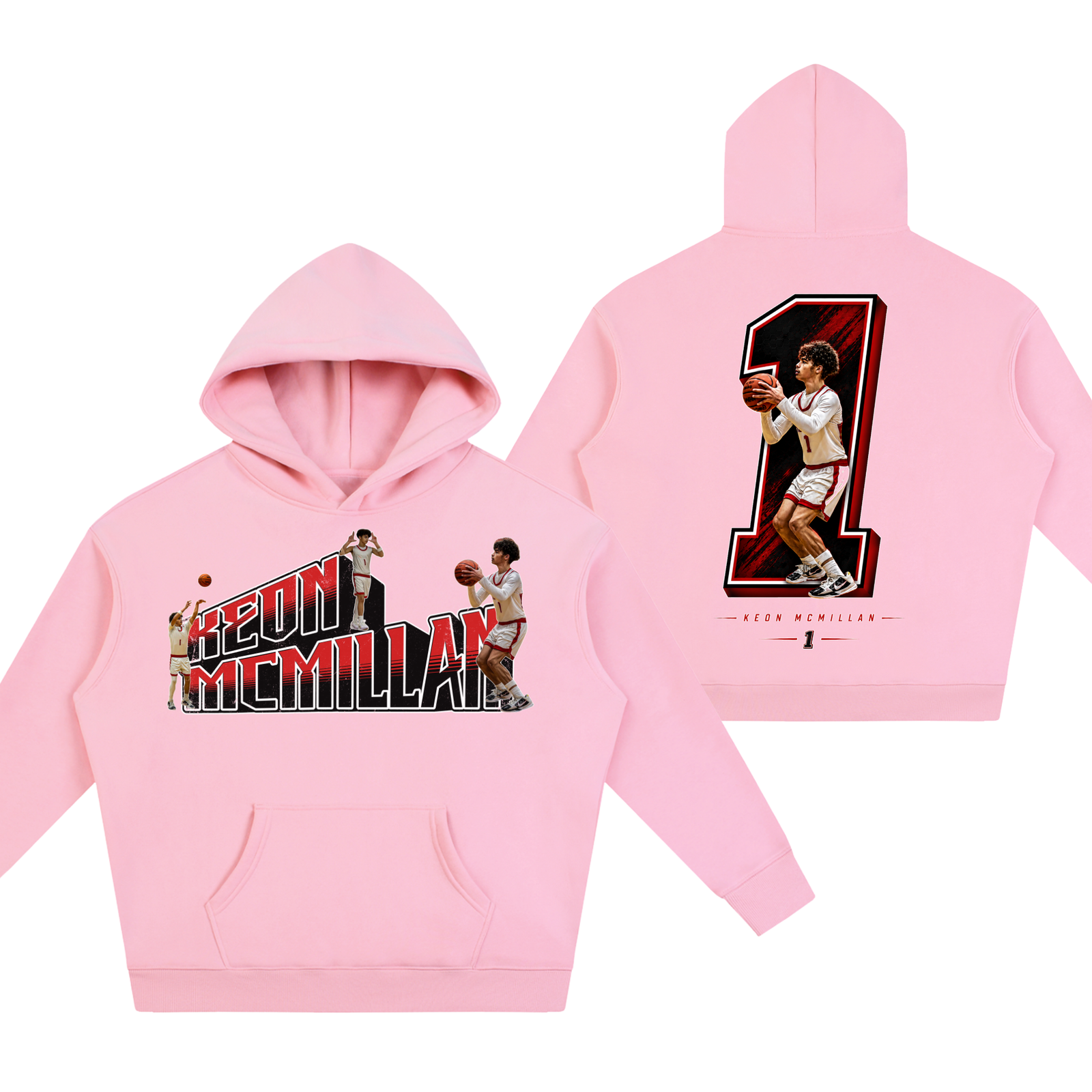 Keon McMillan Oversize Fleeced Hoodie - Image 4