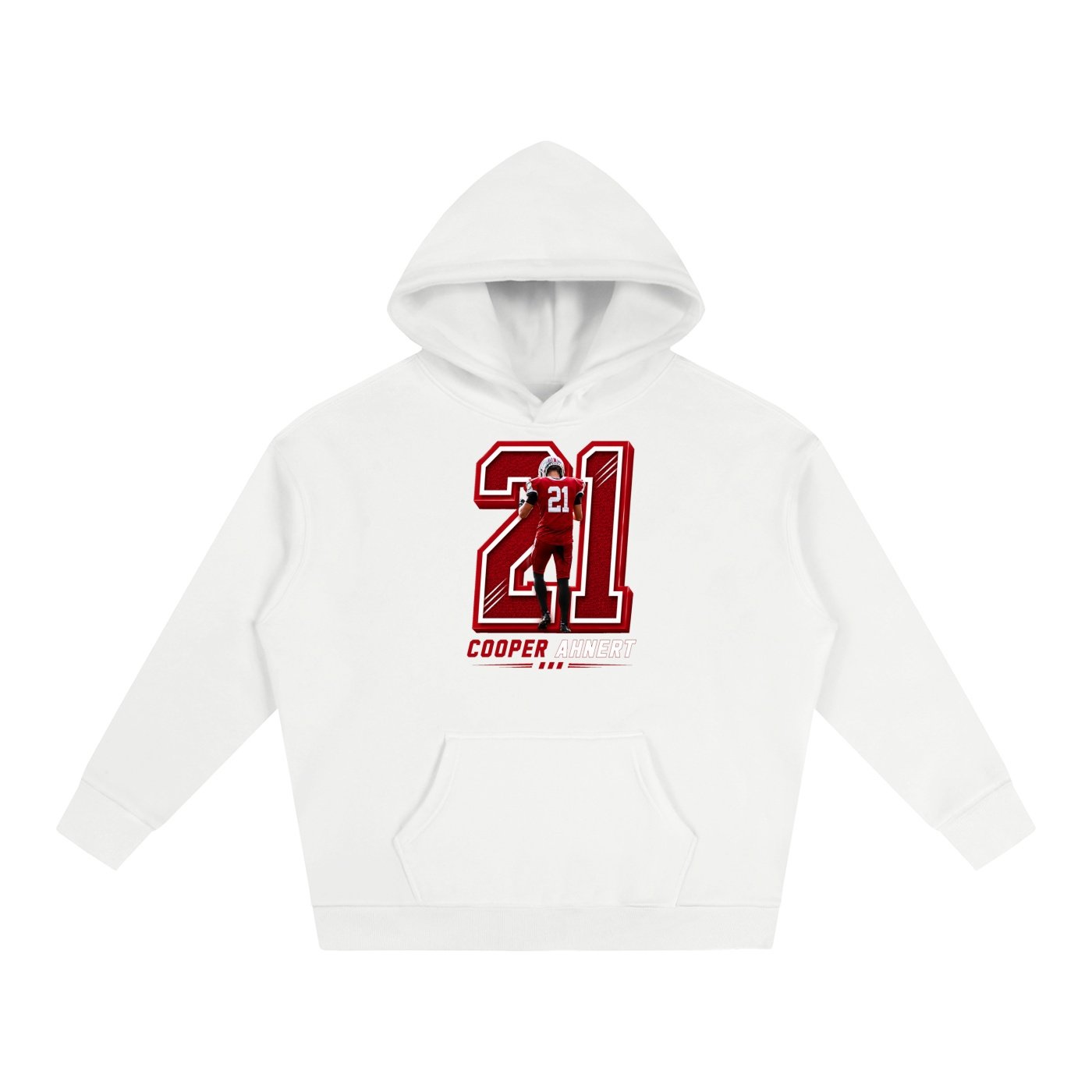 Cooper Ahnert Oversize Fleeced Hoodie - Image 2