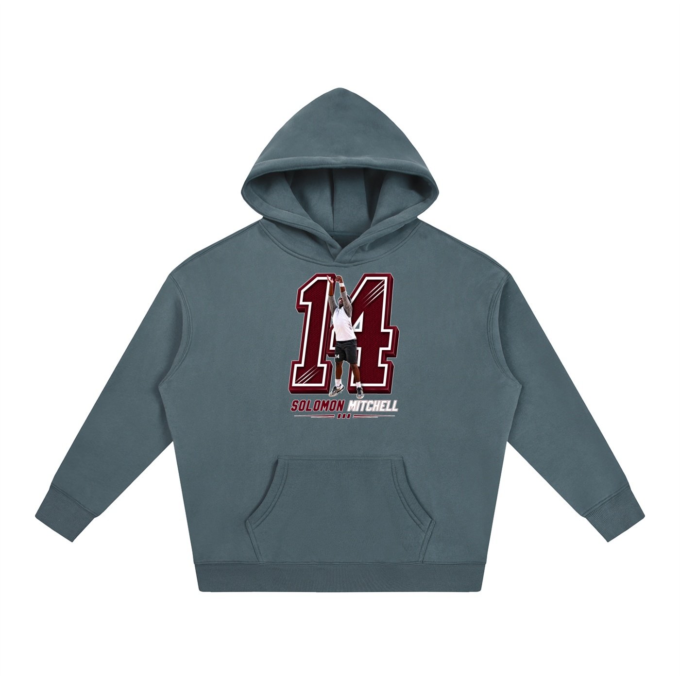 Solomon Mitchell Oversize Fleeced Hoodie - Image 4