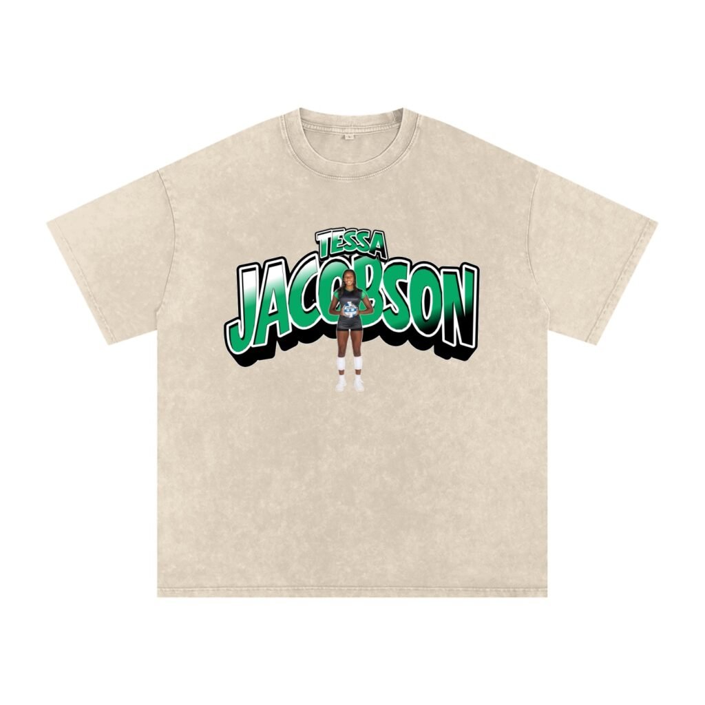 Tessa Jacobson Snow Washed Oversized TEE