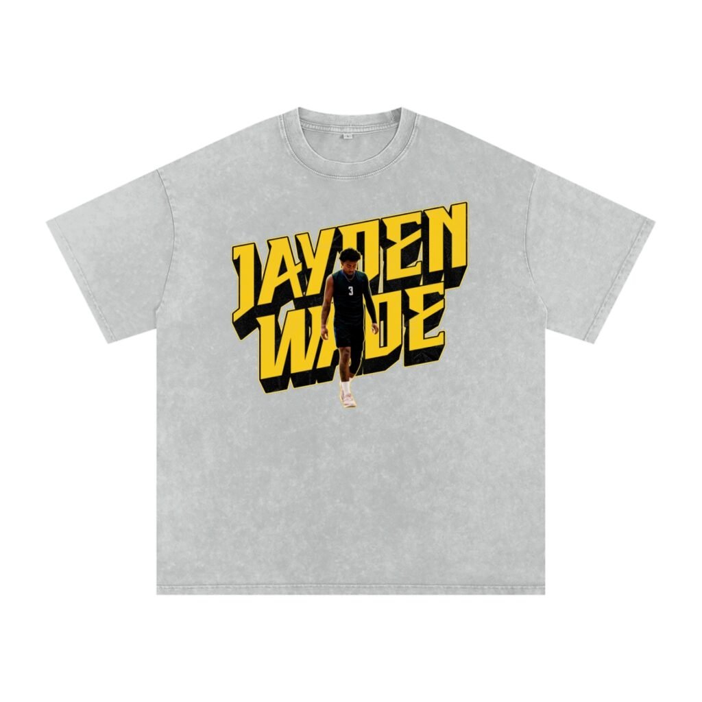 Jayden Wade Snow Washed Oversized TEE