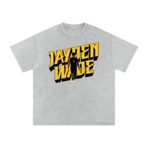 Jayden Wade Snow Washed Oversized TEE - Image 3