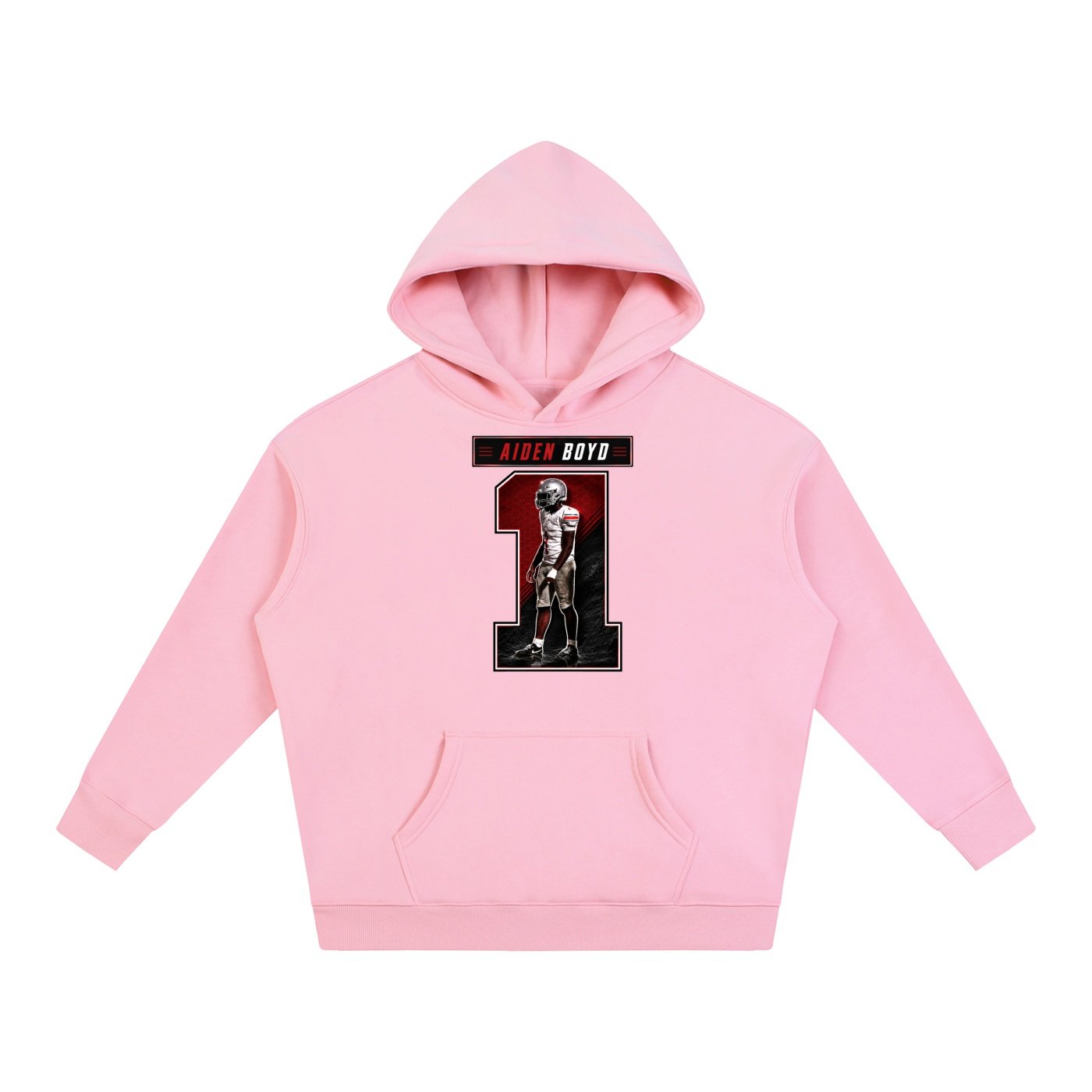 Aiden Boyd Oversize Fleeced Hoodie - Image 5