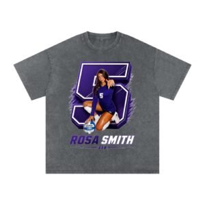 Rosa Smith Snow Washed Oversized TEE - Image 4