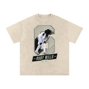 Ruby wills Snow Washed Oversized TEE - Image 2