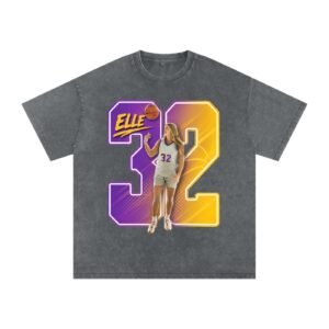 Elle Jo Johnson Snow Washed Oversized TEE - Image 4