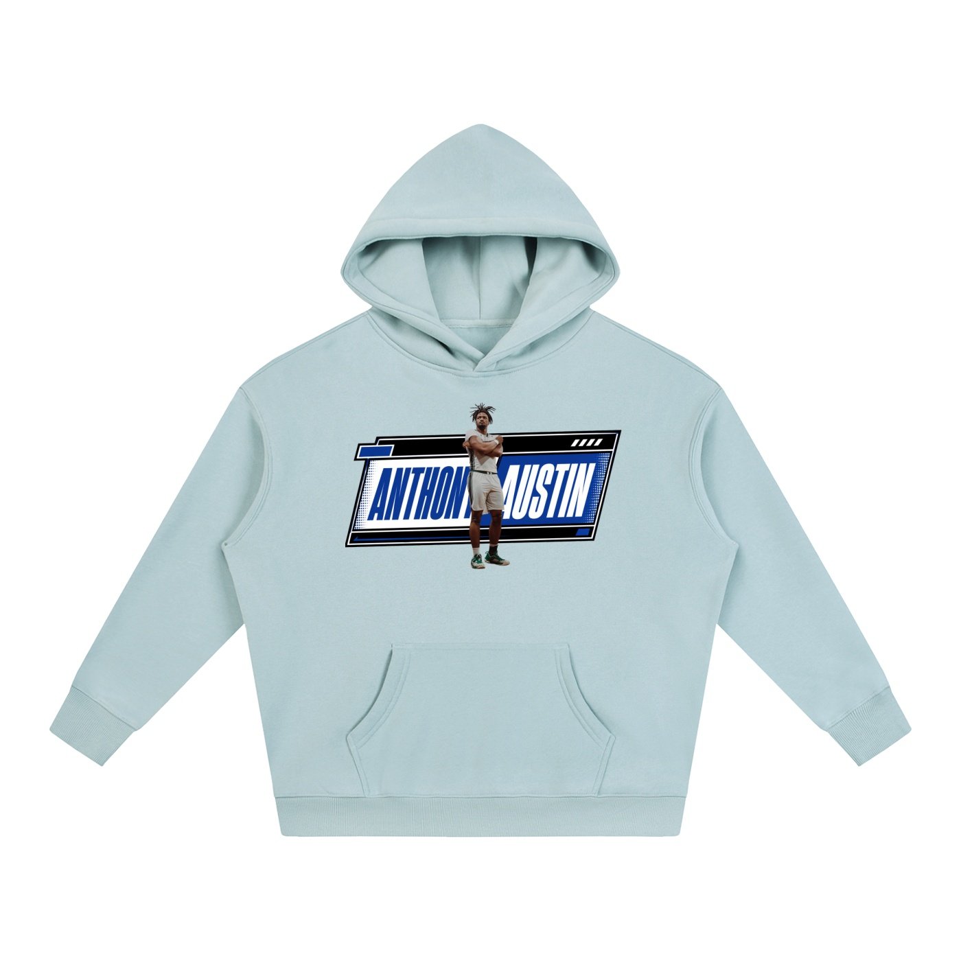 Anthony Austin Oversize Fleeced Hoodie - Image 3