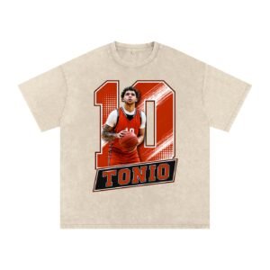 Tonio Martinez Snow Washed Oversized TEE - Image 2