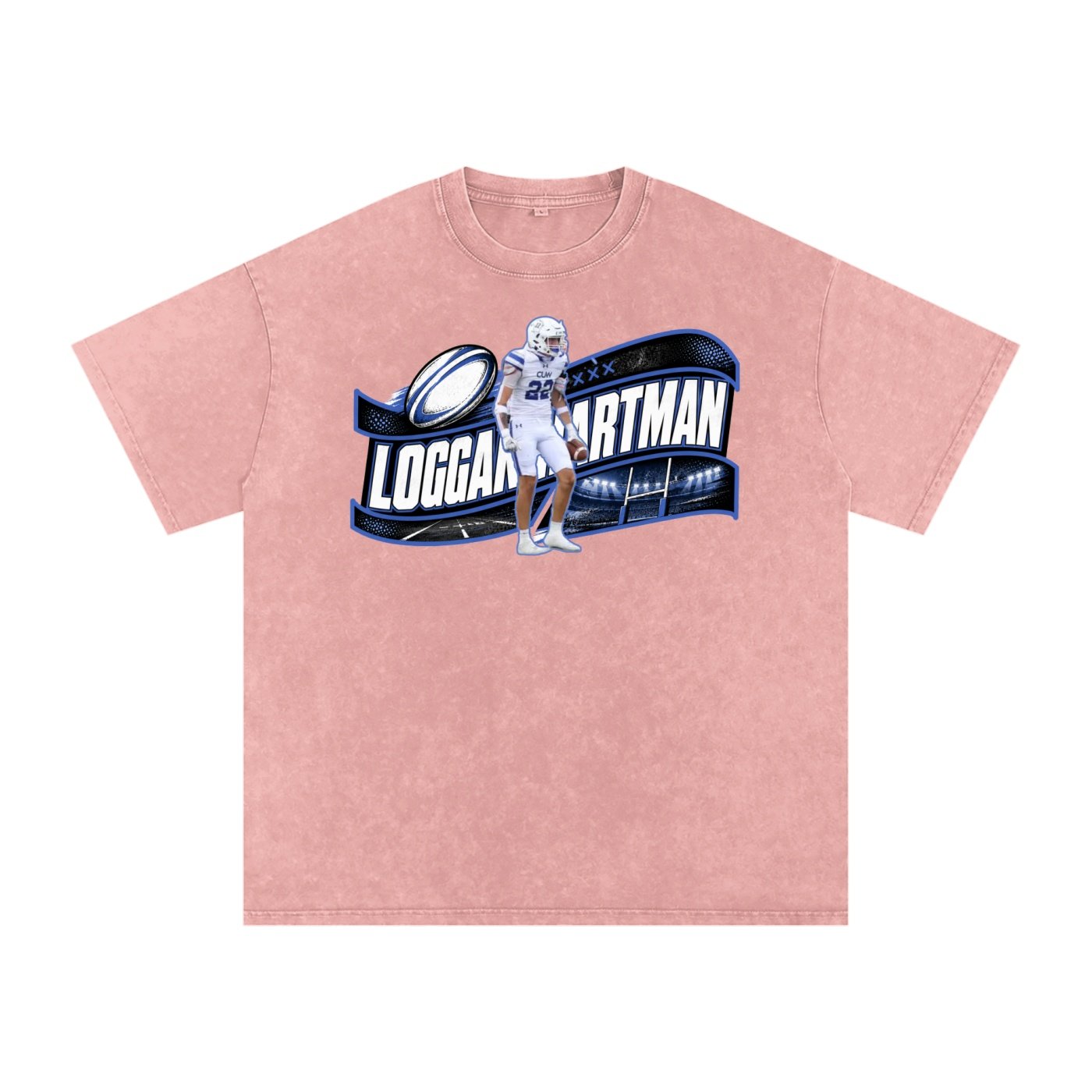 Logan Hartman Snow Washed Oversized TEE - Image 5