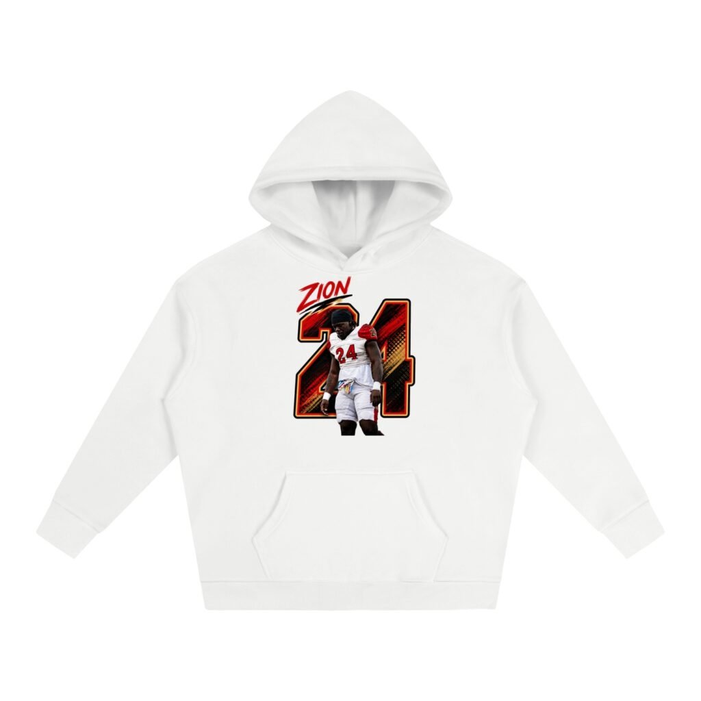 Zion Ntemi Oversize Fleeced Hoodie