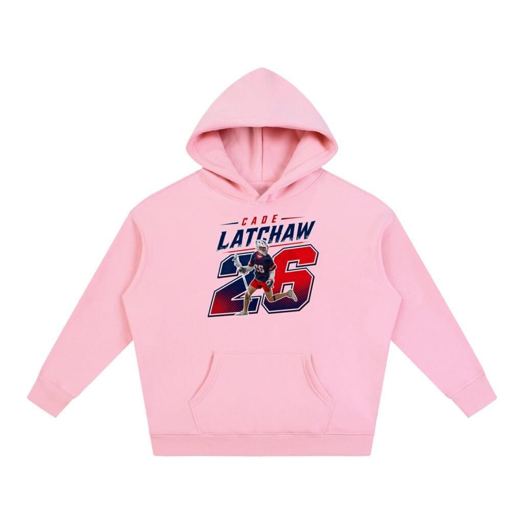 Cade Latchaw Oversize Fleeced Hoodie