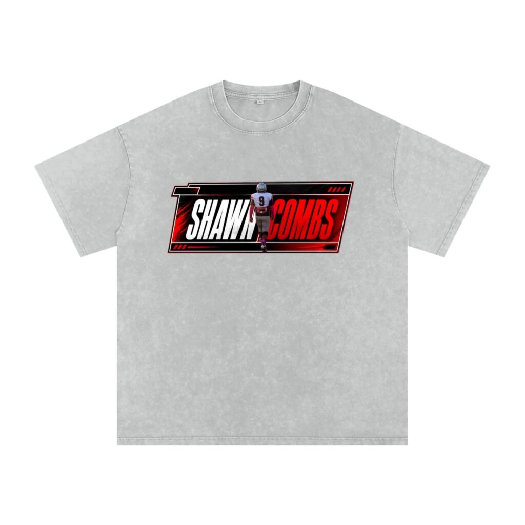 Shawn Combs Snow Washed Oversized TEE