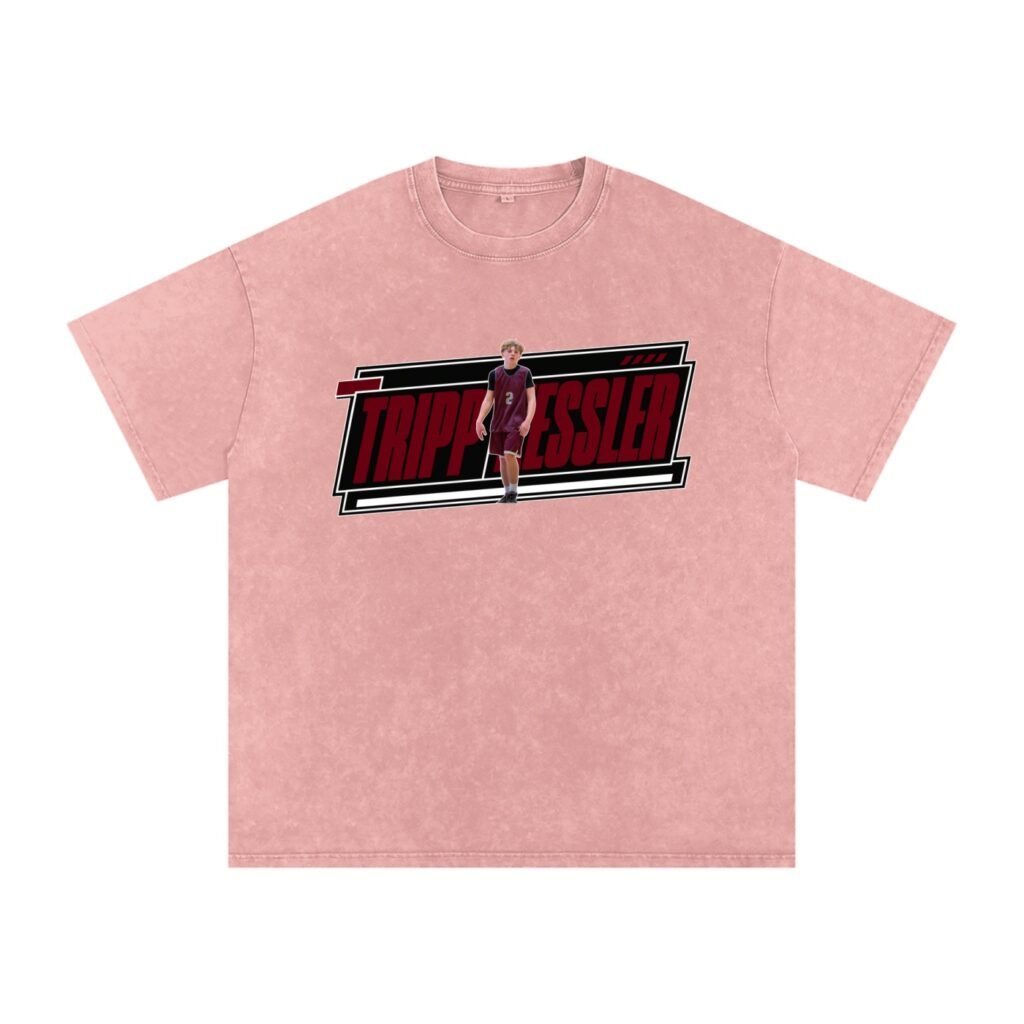Tripp Kessler Snow Washed Oversized TEE