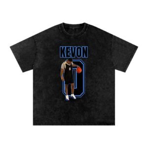 Kevon Washington Snow Washed Oversized TEE - Image 1