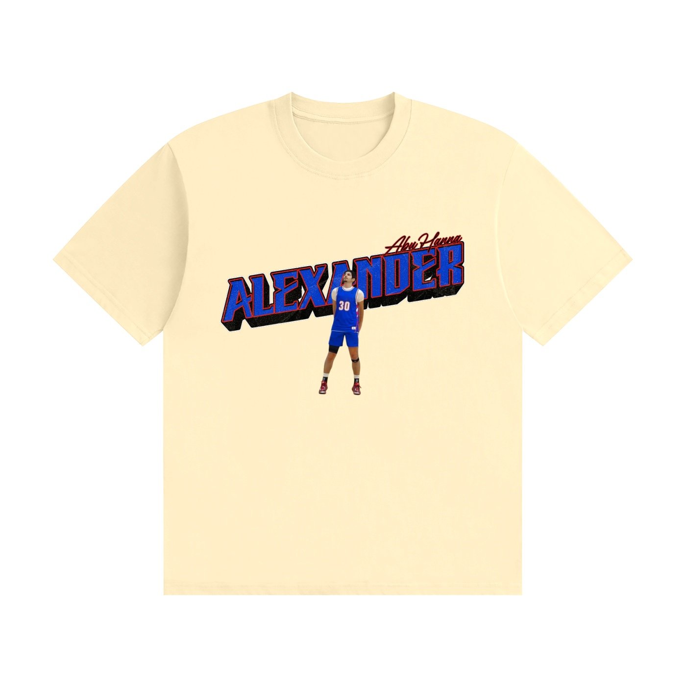 Alexander Abu Hanna Unisex Cotton T-Shirt - Image 3