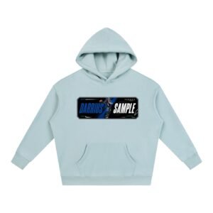 Darrius Sample Oversize Fleeced Hoodie - Image 3