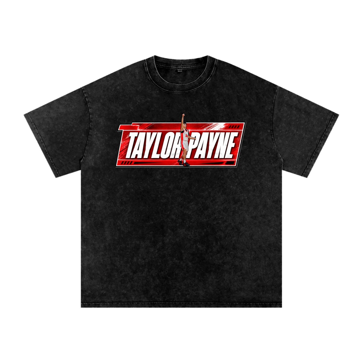 Taylor payne Snow Washed Oversized TEE - Image 1