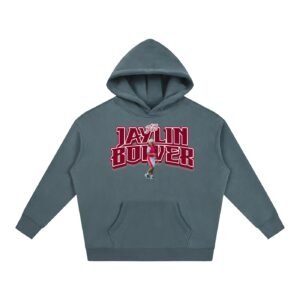 Jaylin Bower Oversize Fleeced Hoodie - Image 4
