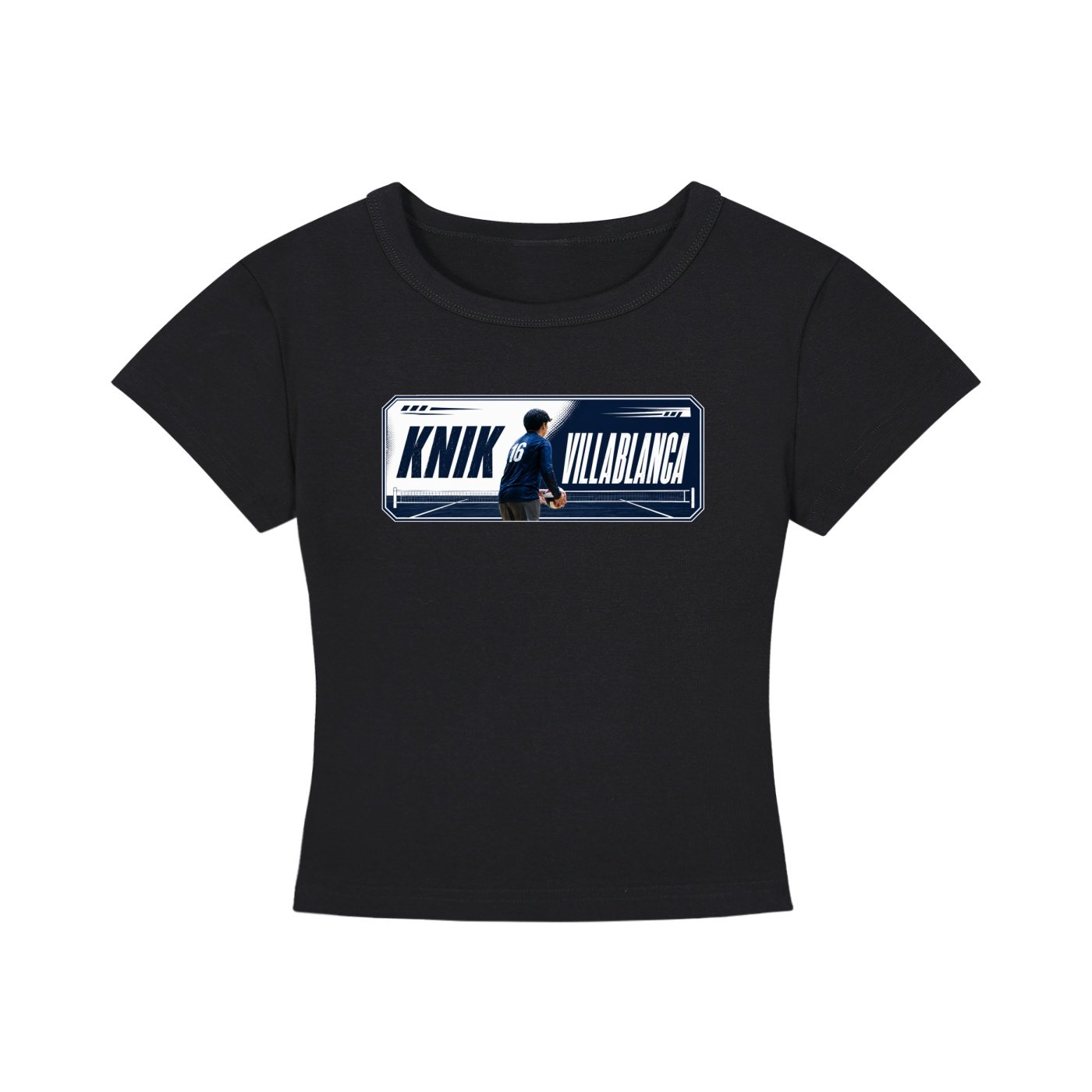 Knik Villablanca Jr Women's CropTop - Image 1