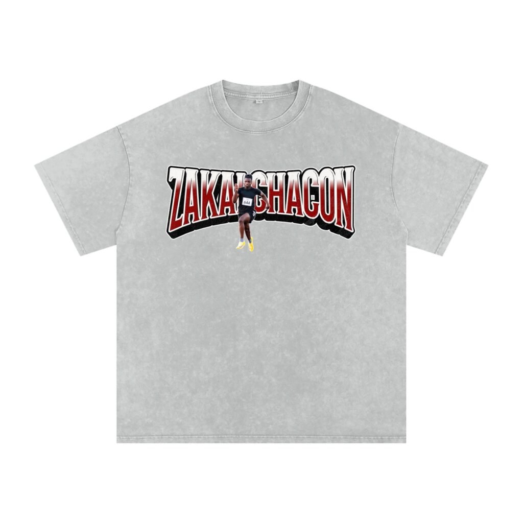 Zakai Chacon Snow Washed Oversized TEE