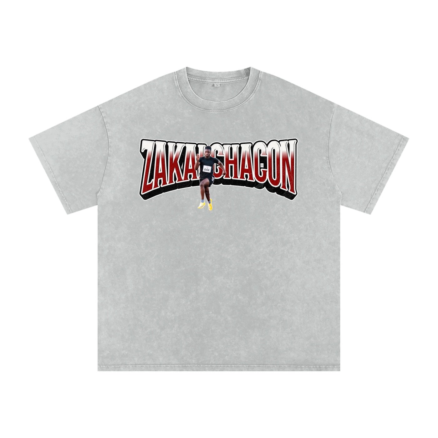 Zakai Chacon Snow Washed Oversized TEE - Image 3