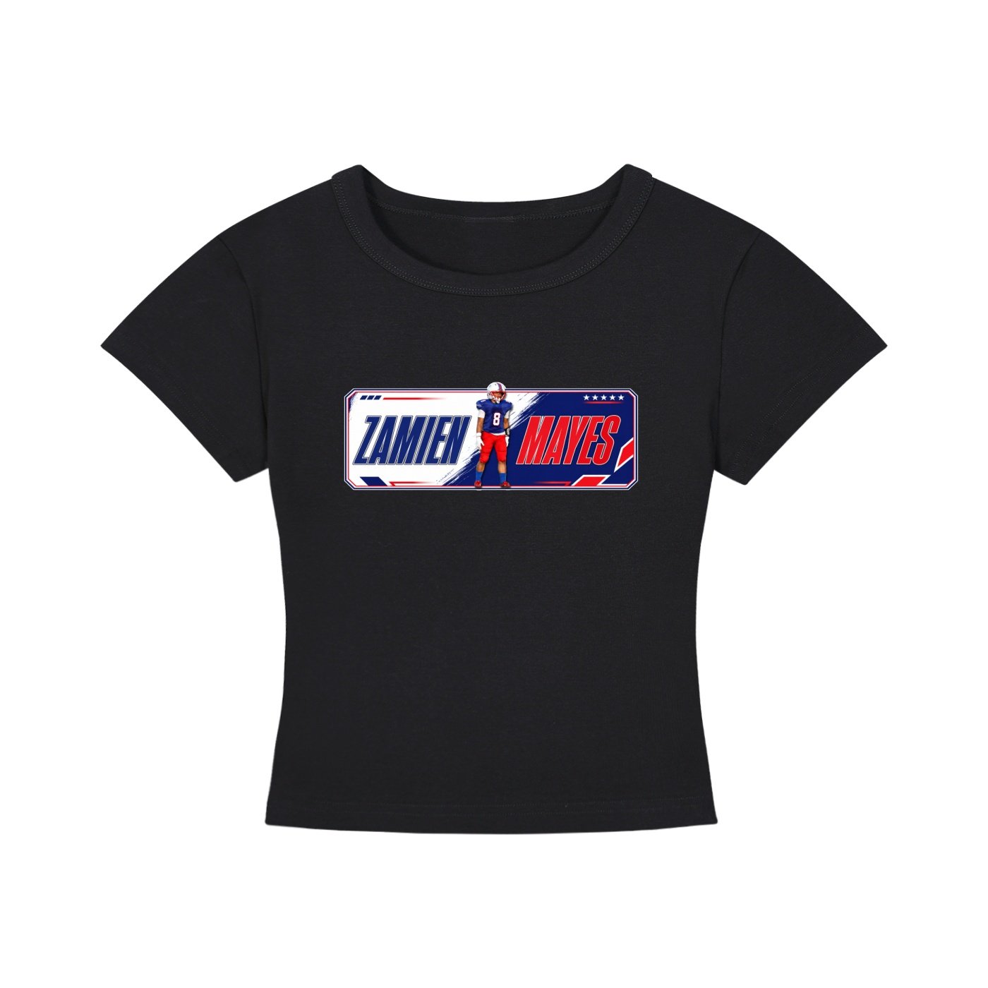 Zamien Lee Mayes Women's CropTop - Image 1