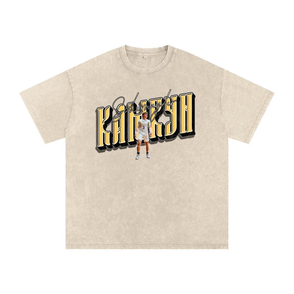 Kamryn Schexnayder Snow Washed Oversized TEE