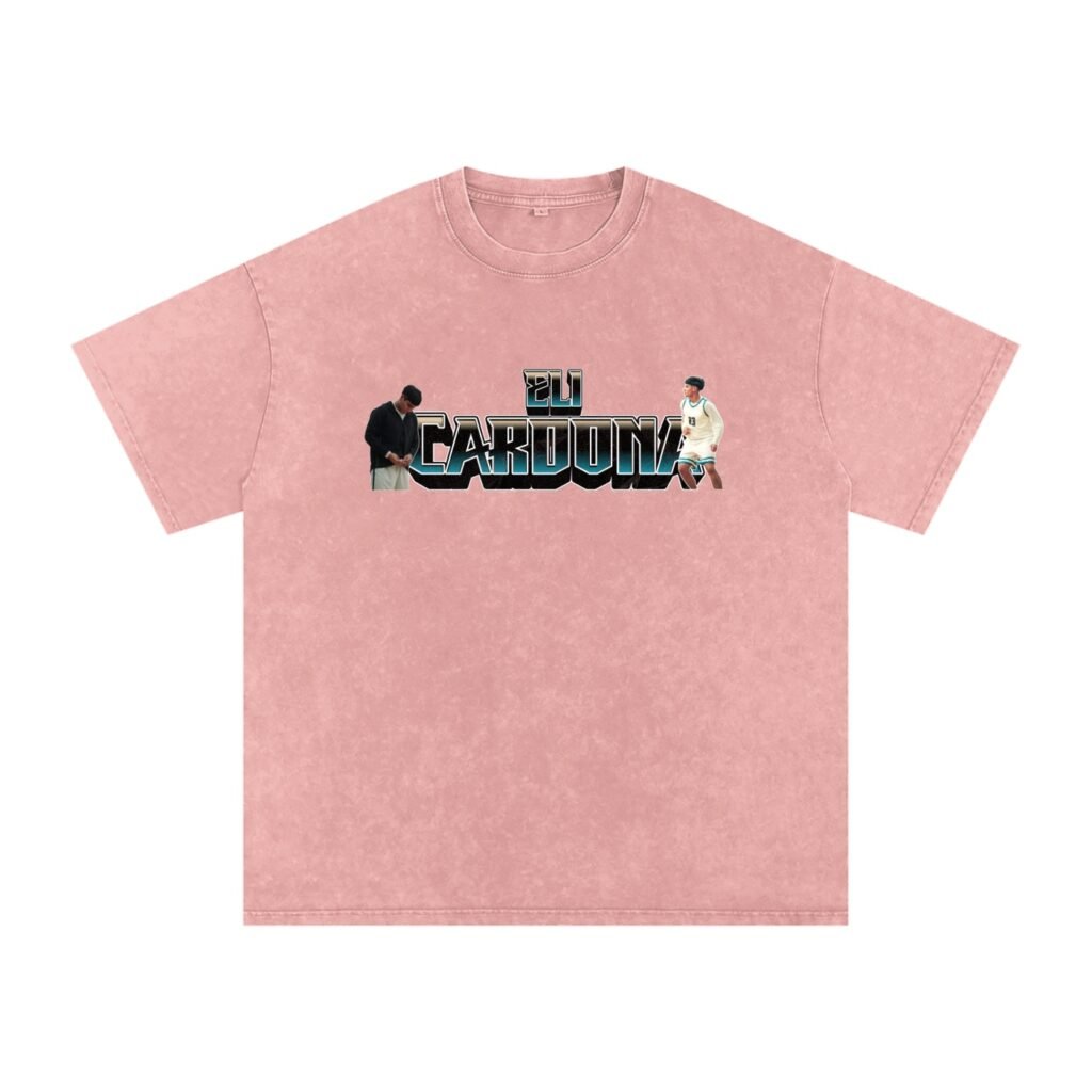 Eli Cardona Snow Washed Oversized TEE