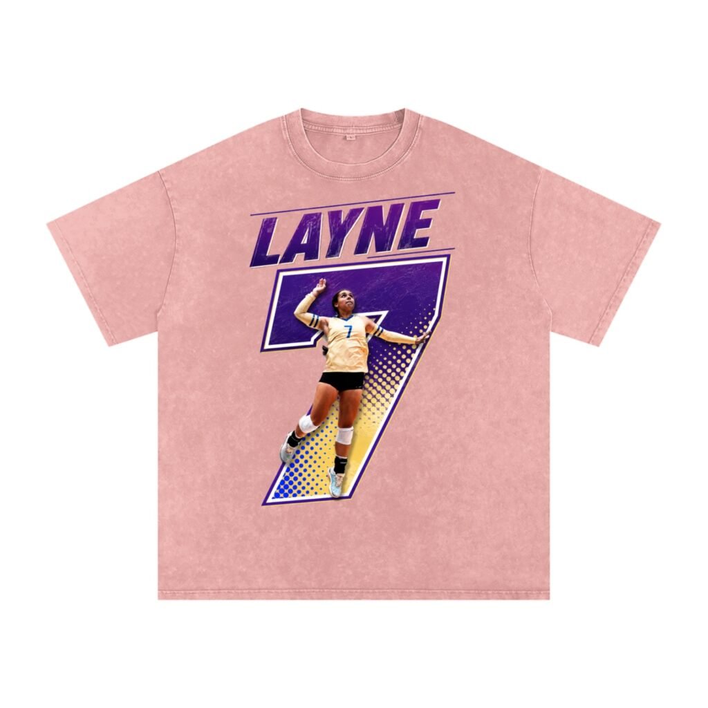 Layne Eutsler Snow Washed Oversized TEE