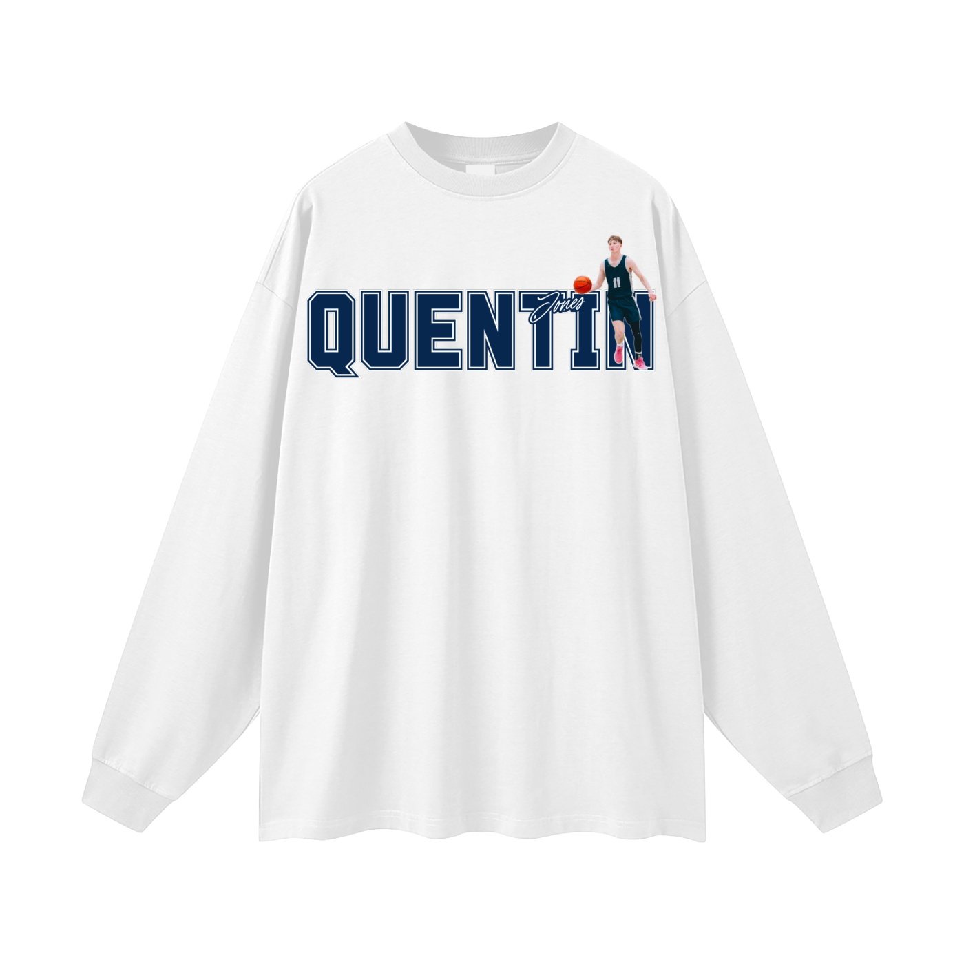 Quentin Jones Unisex Long Sleeve T-Shirt - Image 2
