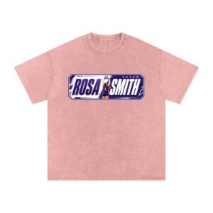 Rosa Smith Snow Washed Oversized TEE - Image 5