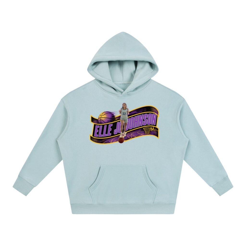 Elle Jo Johnson Oversize Fleeced Hoodie
