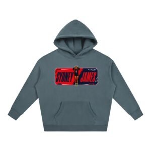 Sydney James Oversize Fleeced Hoodie - Image 4