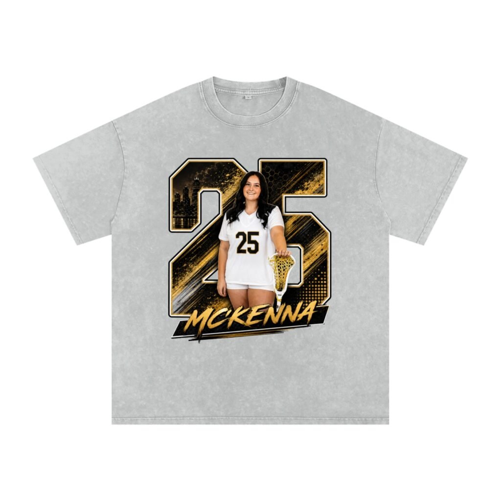 McKenna Meares Snow Washed Oversized TEE