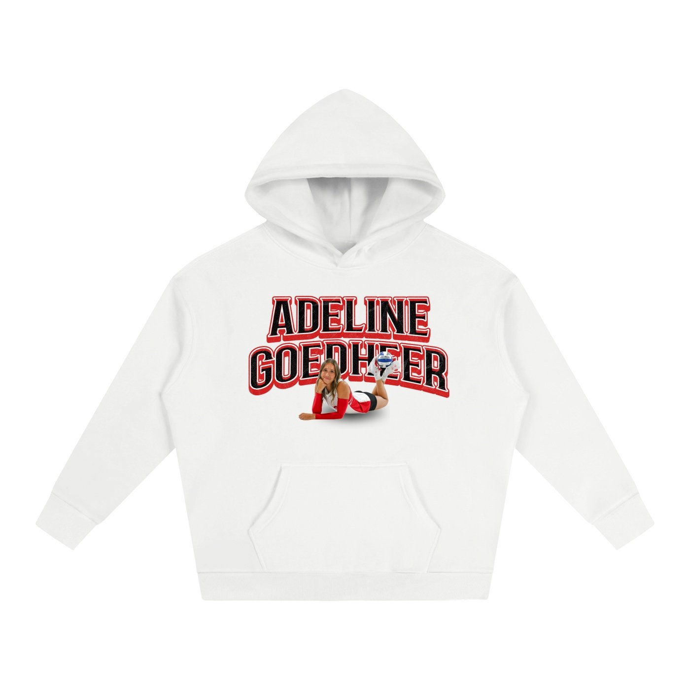 Adeline Goedheer Oversize Fleeced Hoodie - Image 2