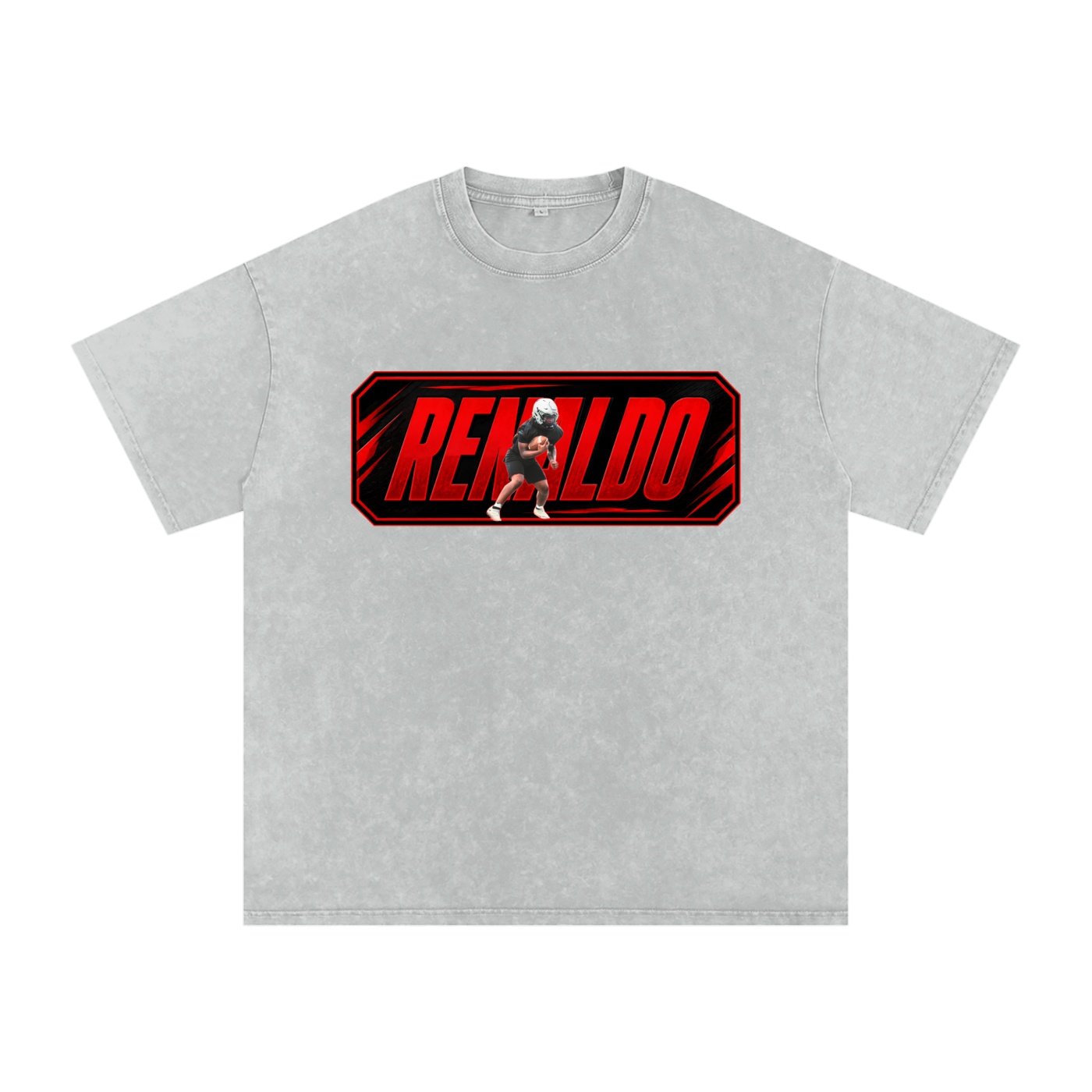 Renaldo Snow Washed Oversized TEE - Image 3