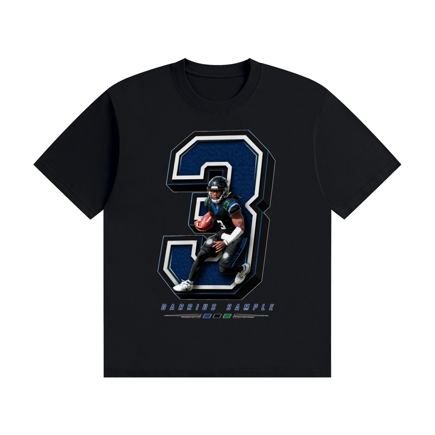 Darrius Sample Unisex Cotton T-Shirt - Image 1