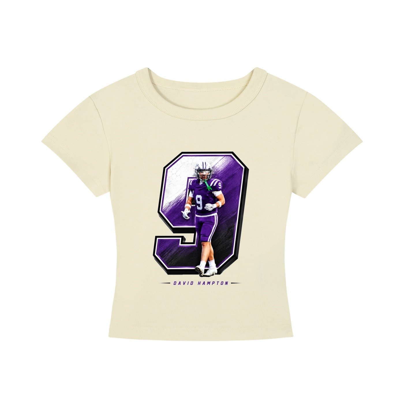 David Hampton Women's CropTop - Image 4
