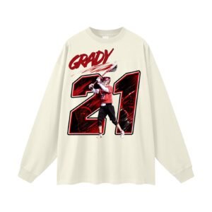 Grady Baker Unisex Long Sleeve T-Shirt - Image 3