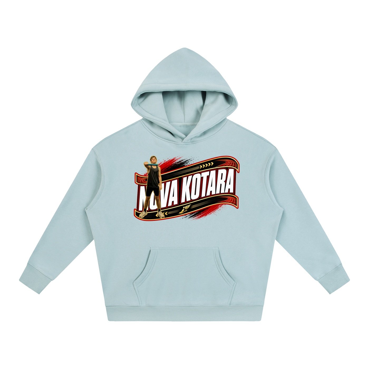 Nova Katora Oversize Fleeced Hoodie - Image 3