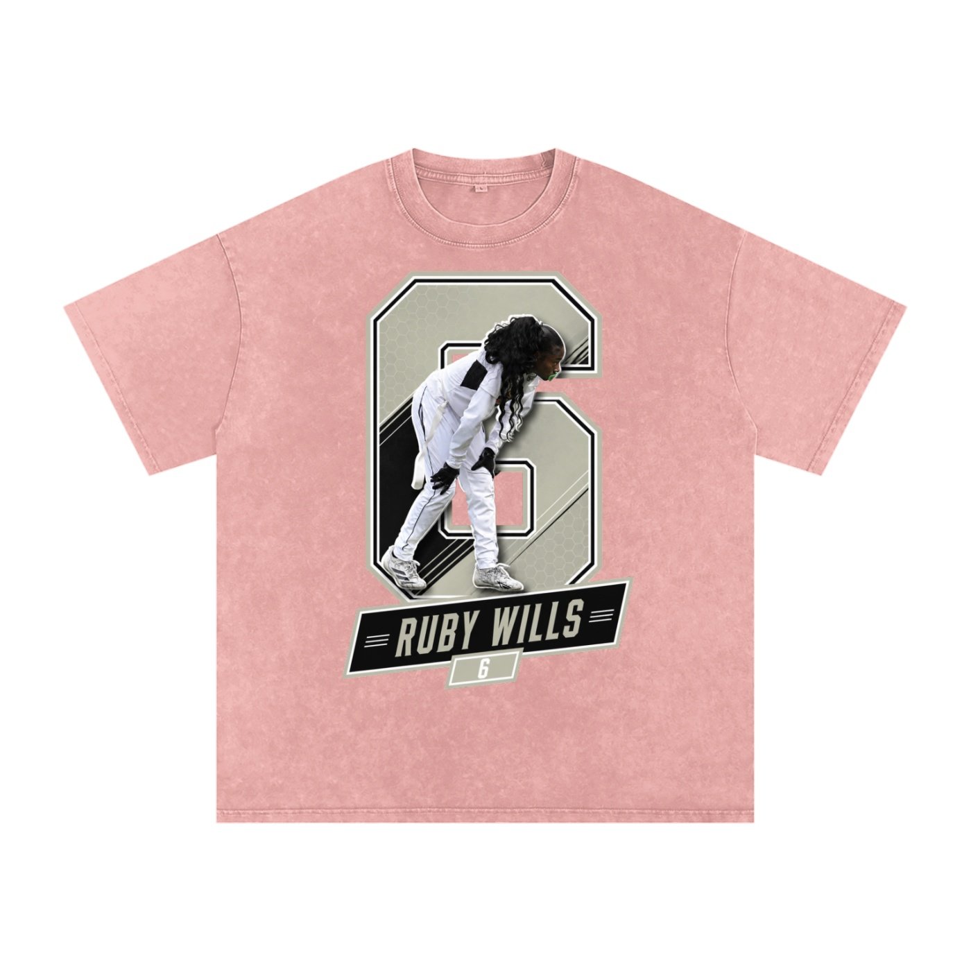 Ruby wills  Snow Washed Oversized TEE - Image 5