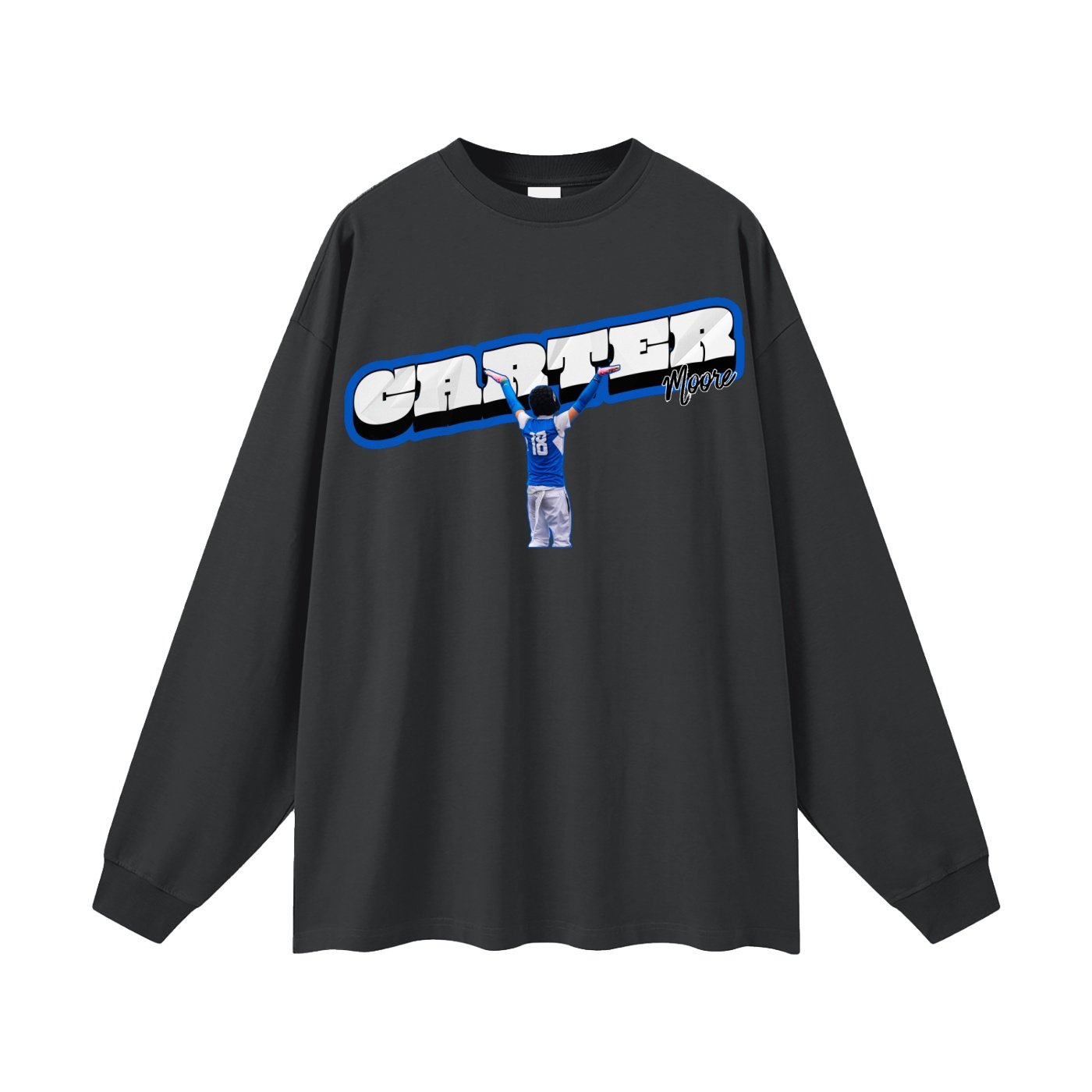Carter Moore Unisex Long Sleeve T-Shirt - Image 4