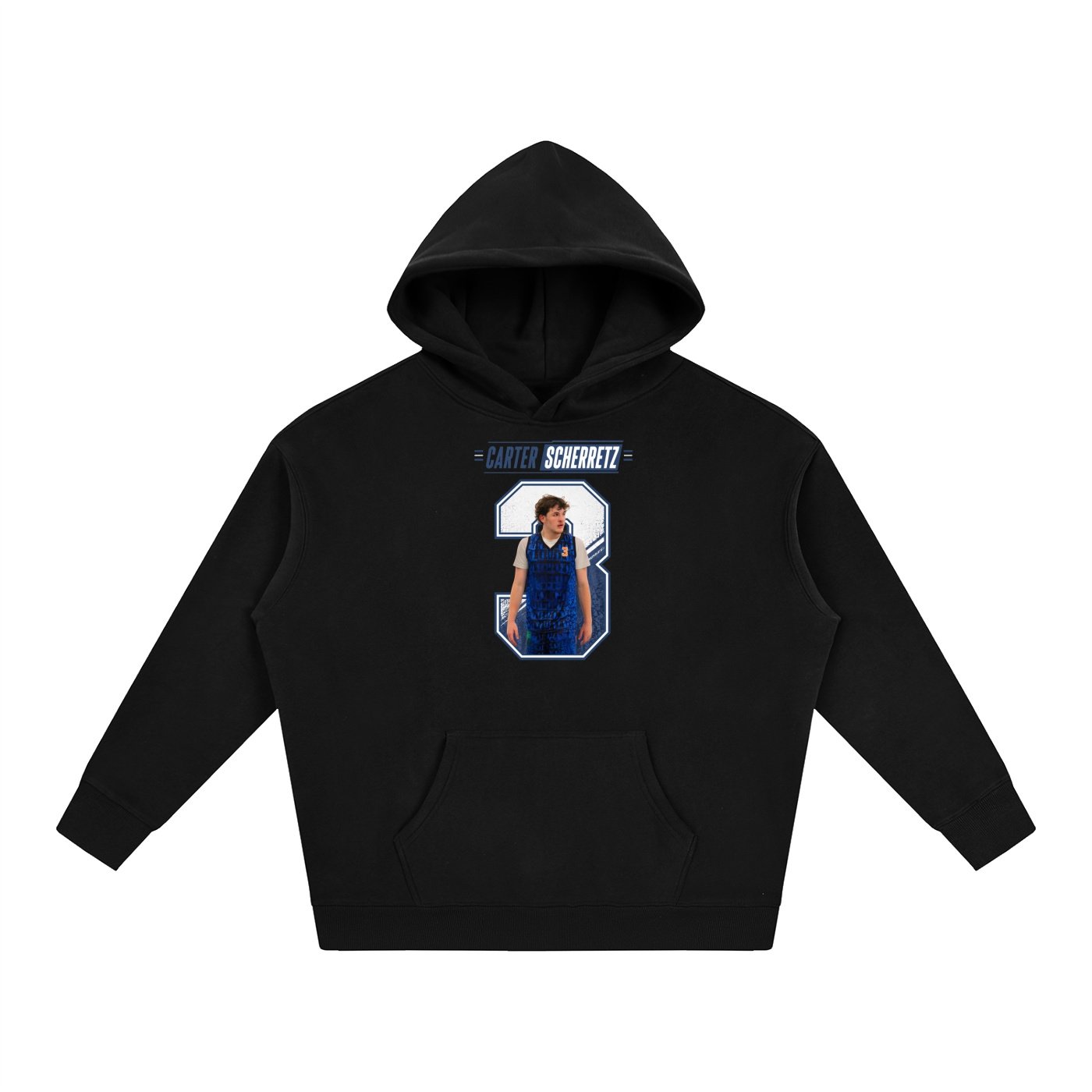 Carter Scherretz Oversize Fleeced Hoodie - Image 1