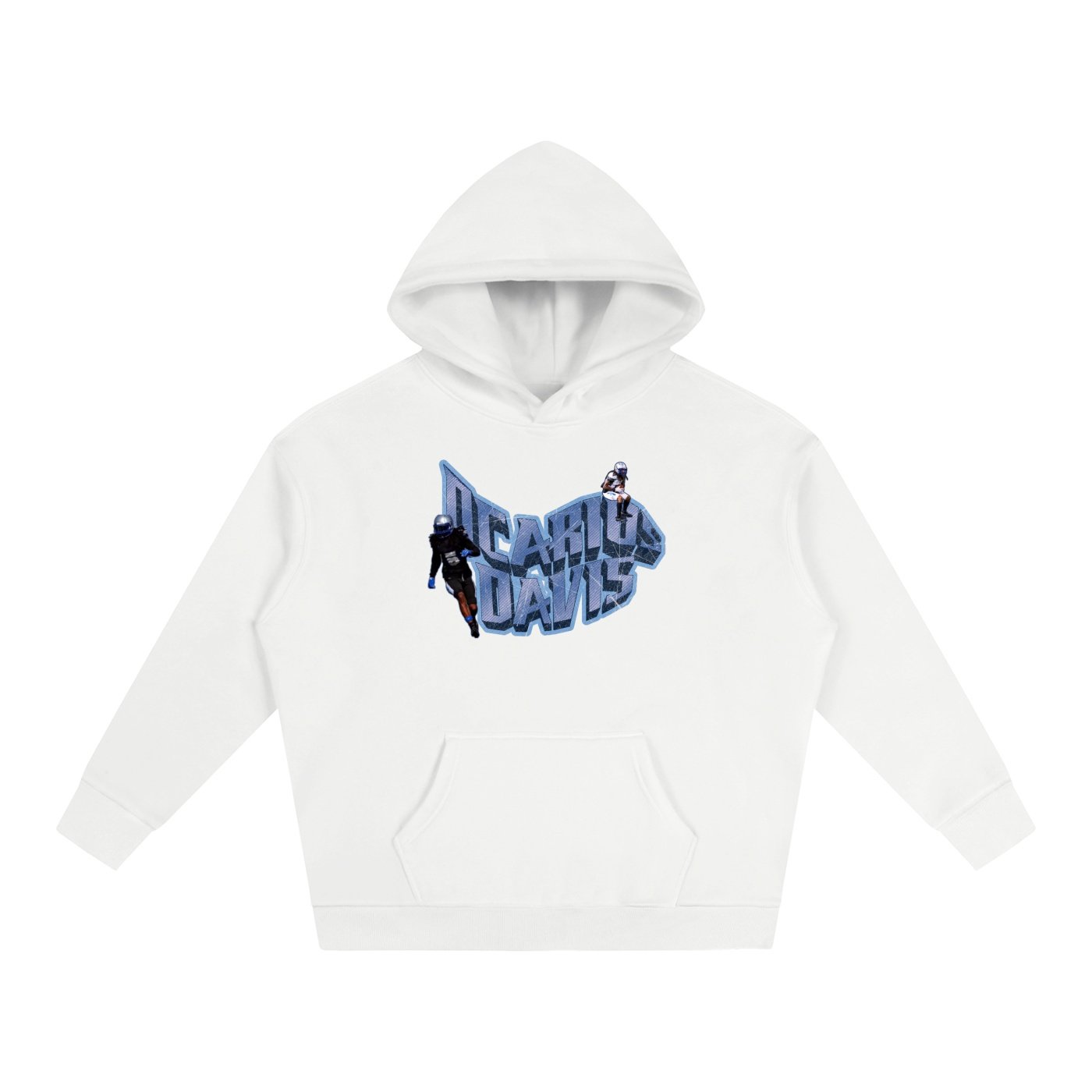 Dcarius Davis Oversize Fleeced Hoodie - Image 2