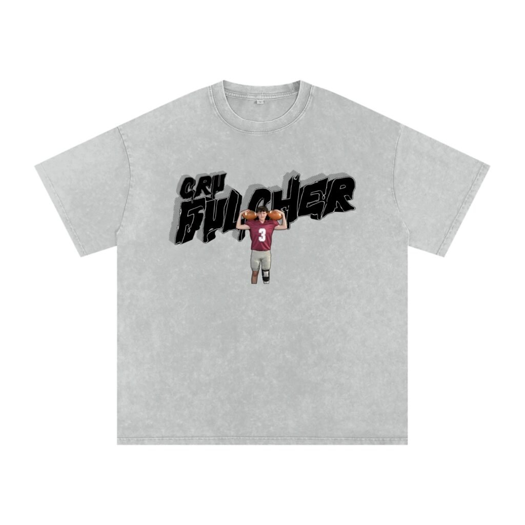 Cru Felcher Snow Washed Oversized TEE