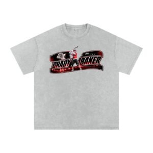 Grady Baker Snow Washed Oversized TEE - Image 3