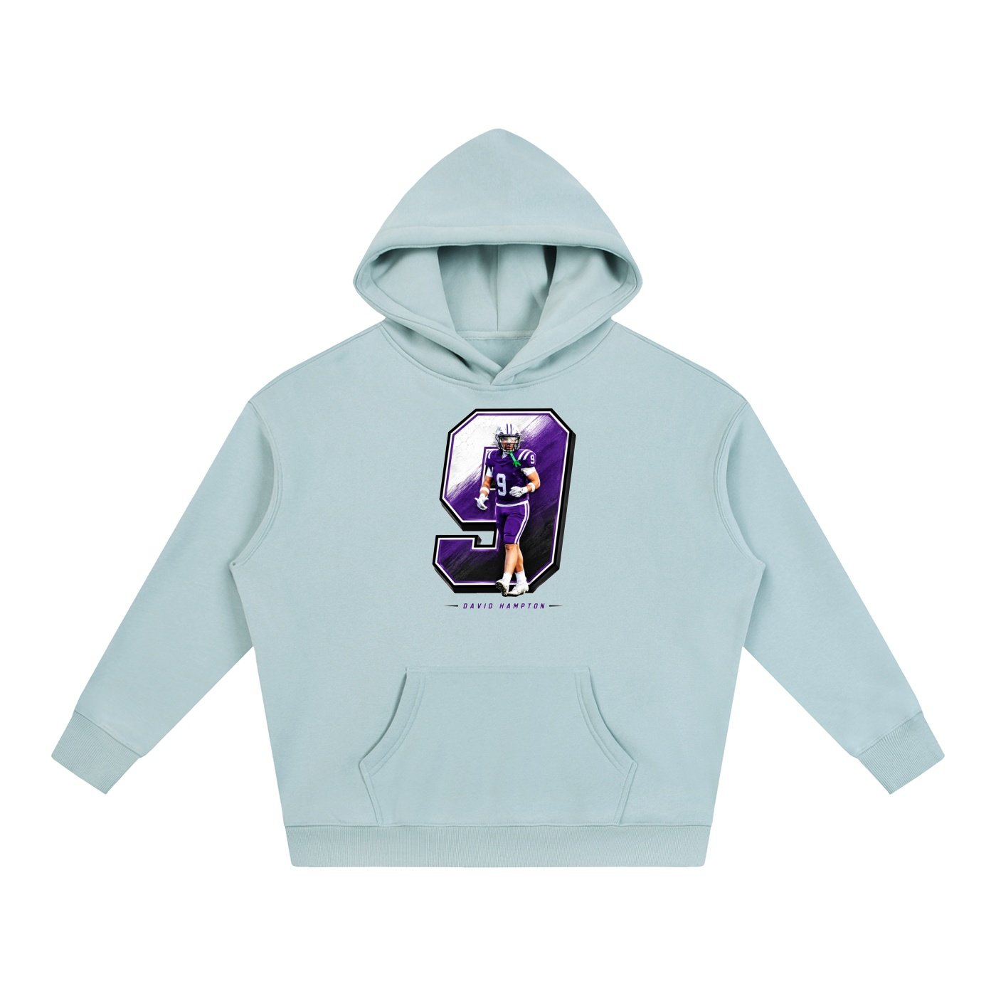 David Hampton Oversize Fleeced Hoodie - Image 3
