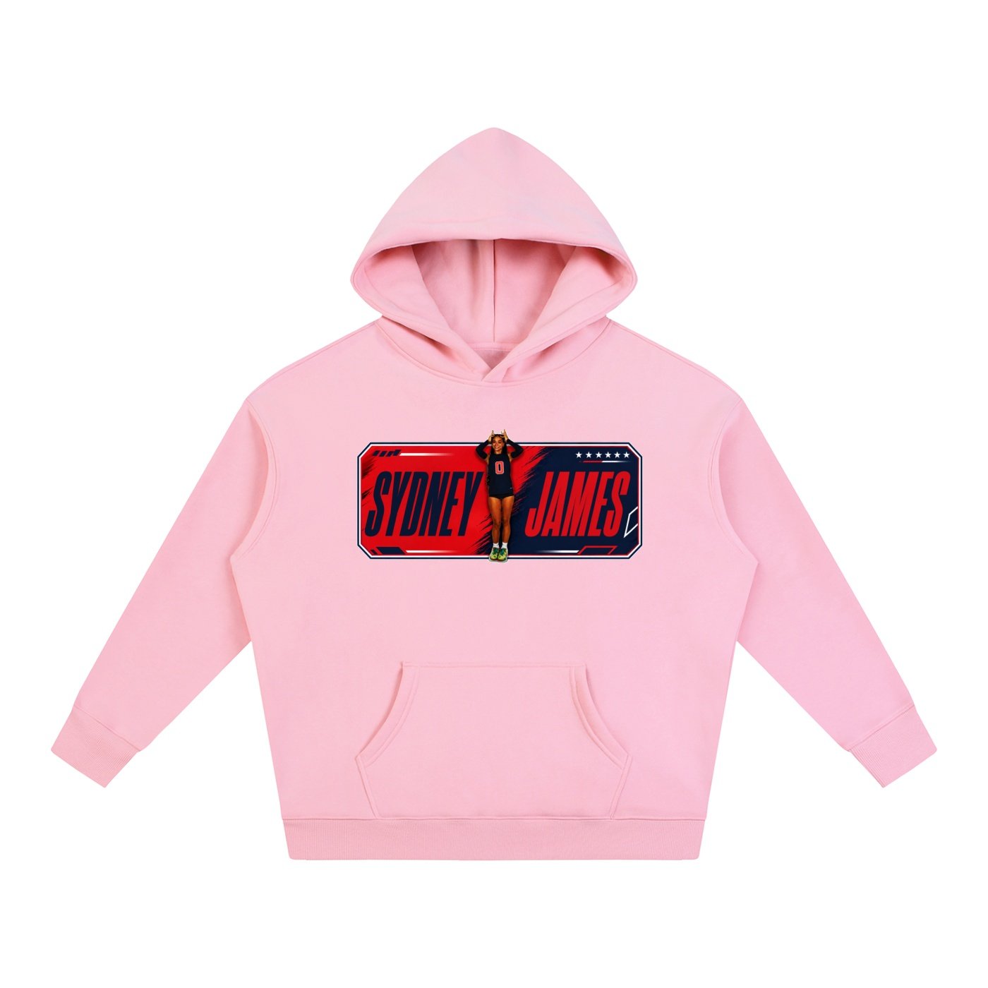 Sydney James Oversize Fleeced Hoodie - Image 5